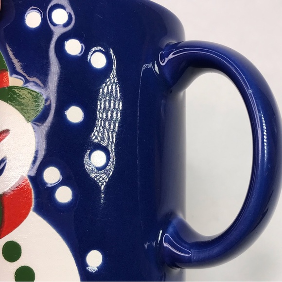 Vintage Waechtersbach Germany Snowman Coffee Mug Winter Snowman - Picture 6 of 7